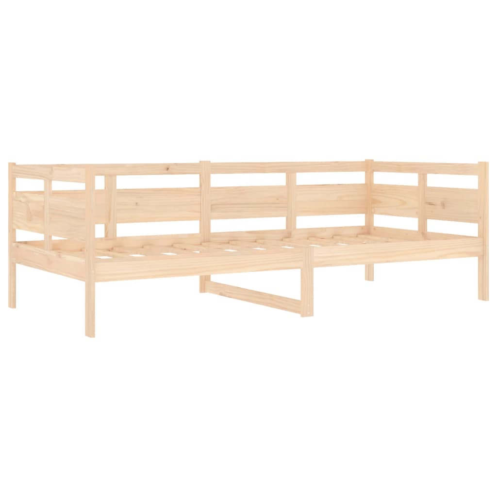 vidaXL Day Bed without Mattress Solid Wood Pine 90x200 cm