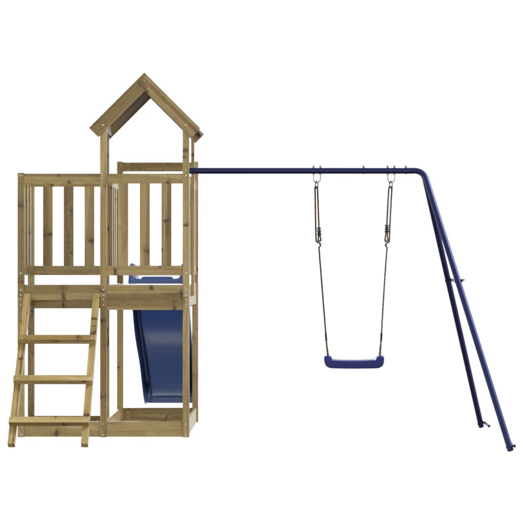 vidaXL Outdoor Playset Impregnated Wood Pine