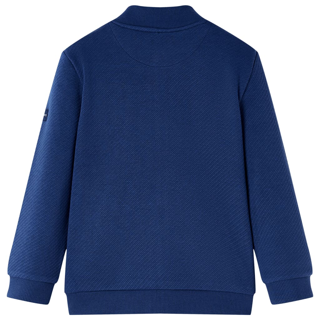 Kids' Sweatshirt with Zip Navy 104