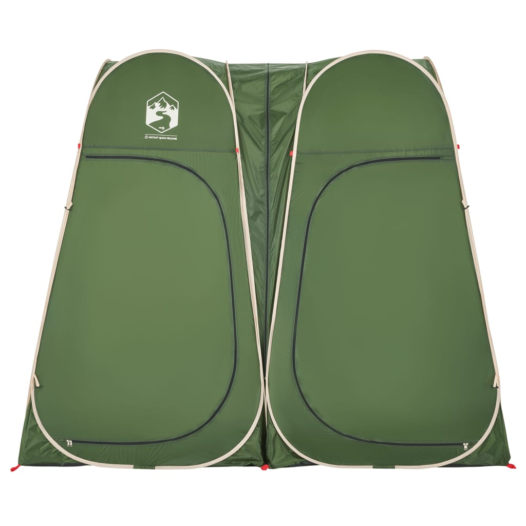 vidaXL Privacy Tent Green Pop-up Waterproof