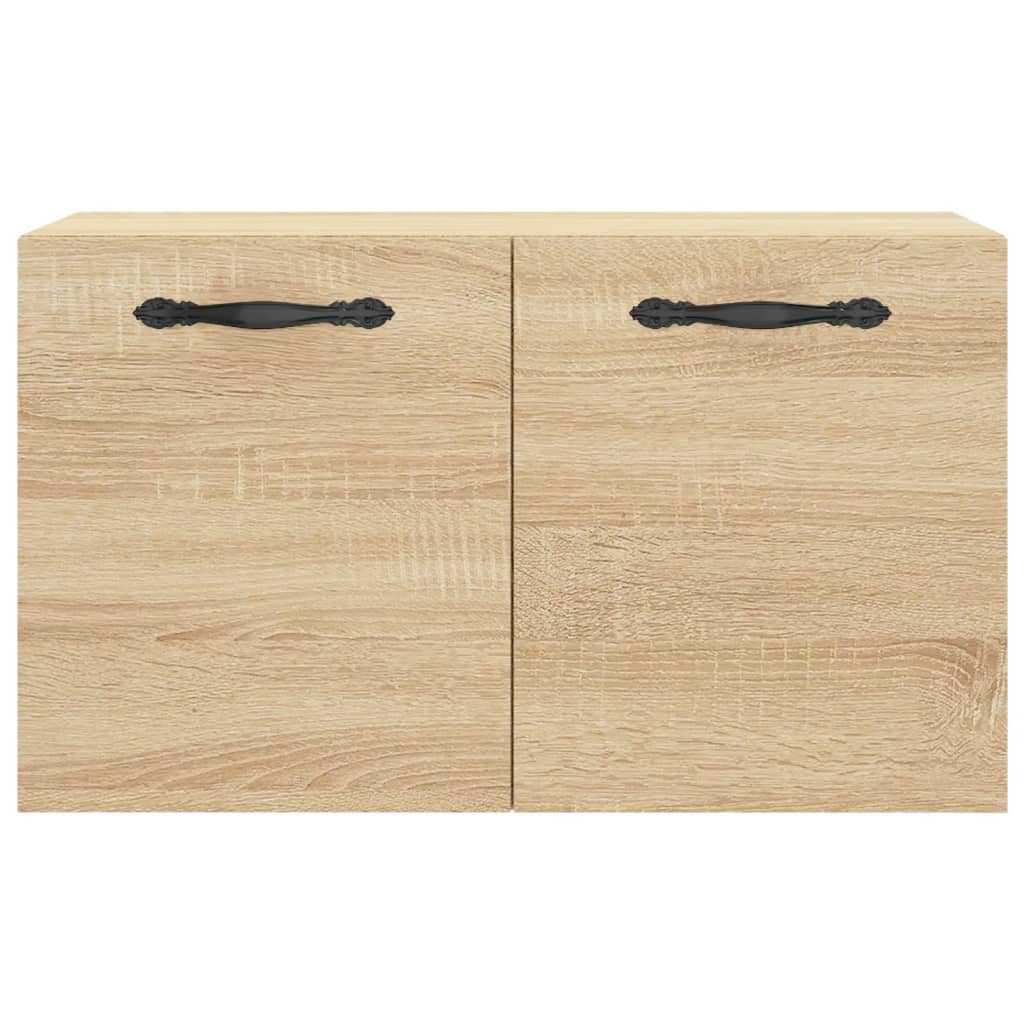 vidaXL Wall Cabinet Sonoma Oak 60x36.5x35 cm Engineered Wood