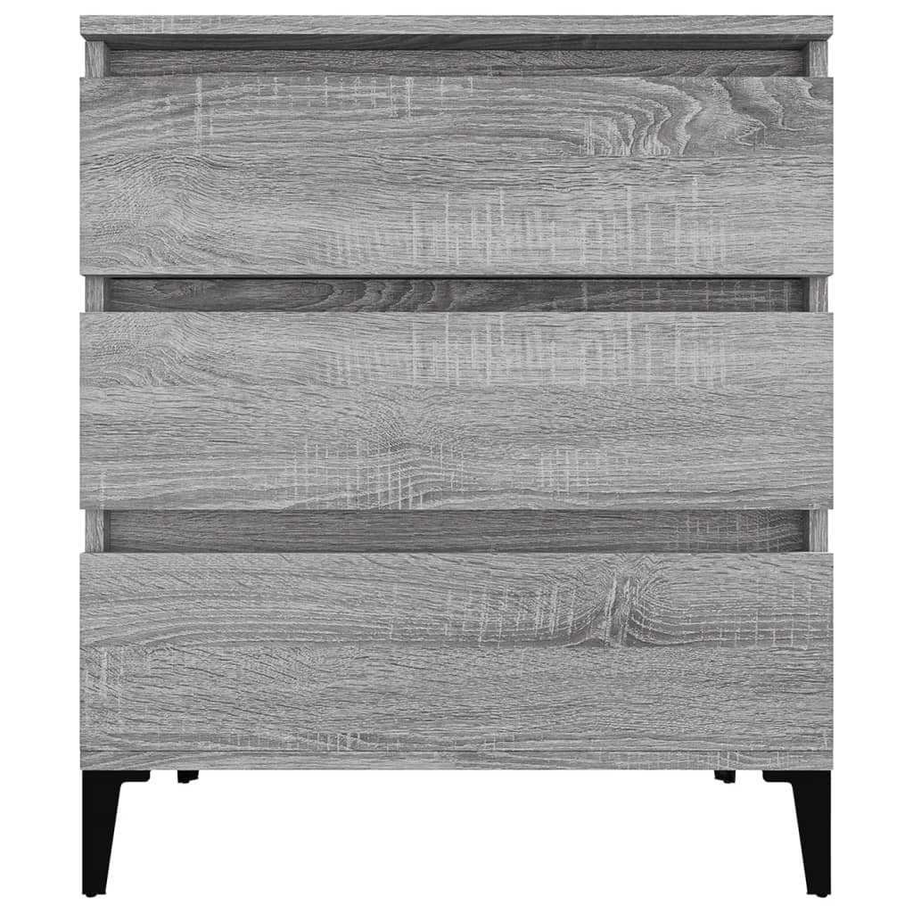 vidaXL Sideboard Grey Sonoma 60x35x70 cm Engineered Wood