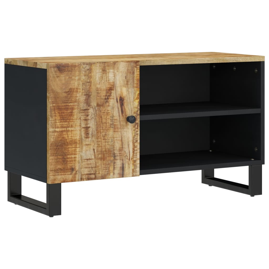 vidaXL TV Cabinet 80x33x46 cm Solid Wood Mango&Engineered Wood