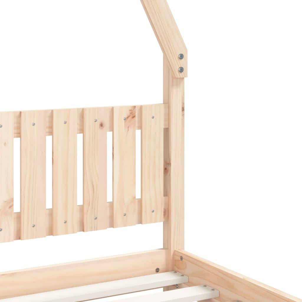 vidaXL Kids Bed Frame 80x200 cm Solid Wood Pine