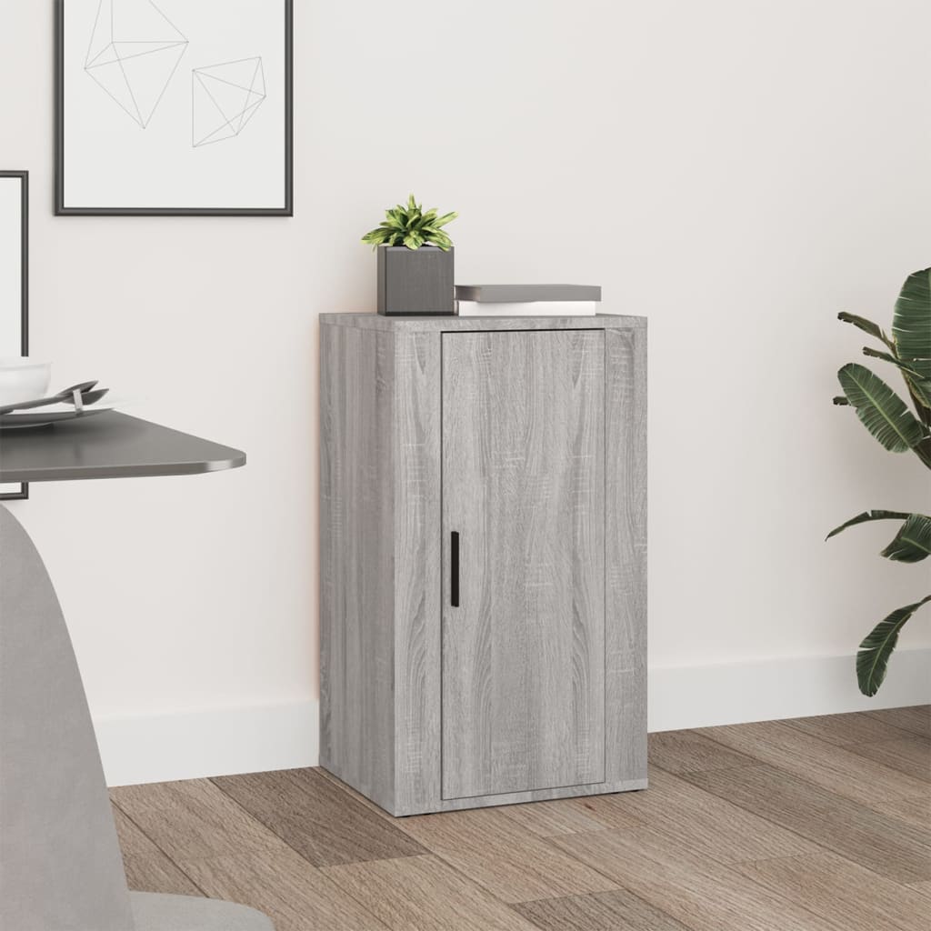 vidaXL Sideboard Grey Sonoma 40x33x70 cm Engineered Wood