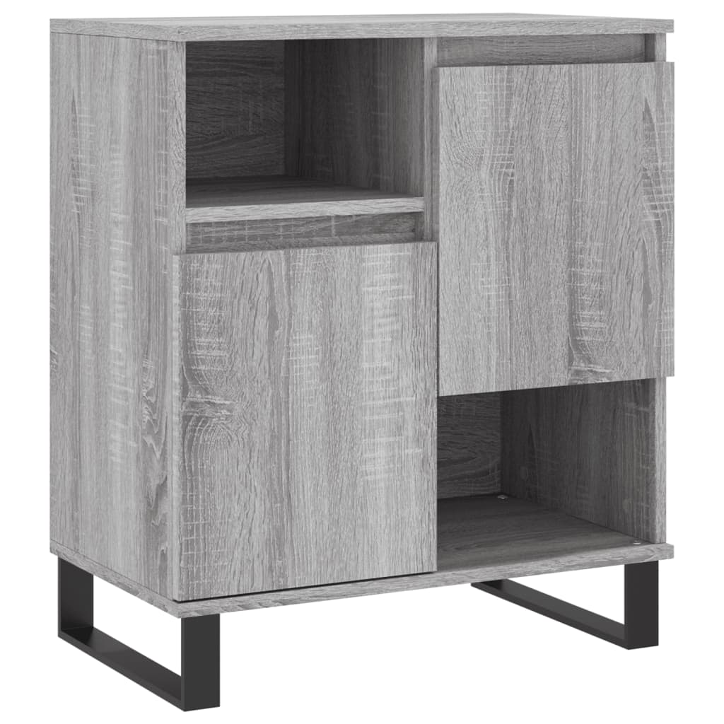 vidaXL Sideboard Grey Sonoma 60x35x70 cm Engineered Wood