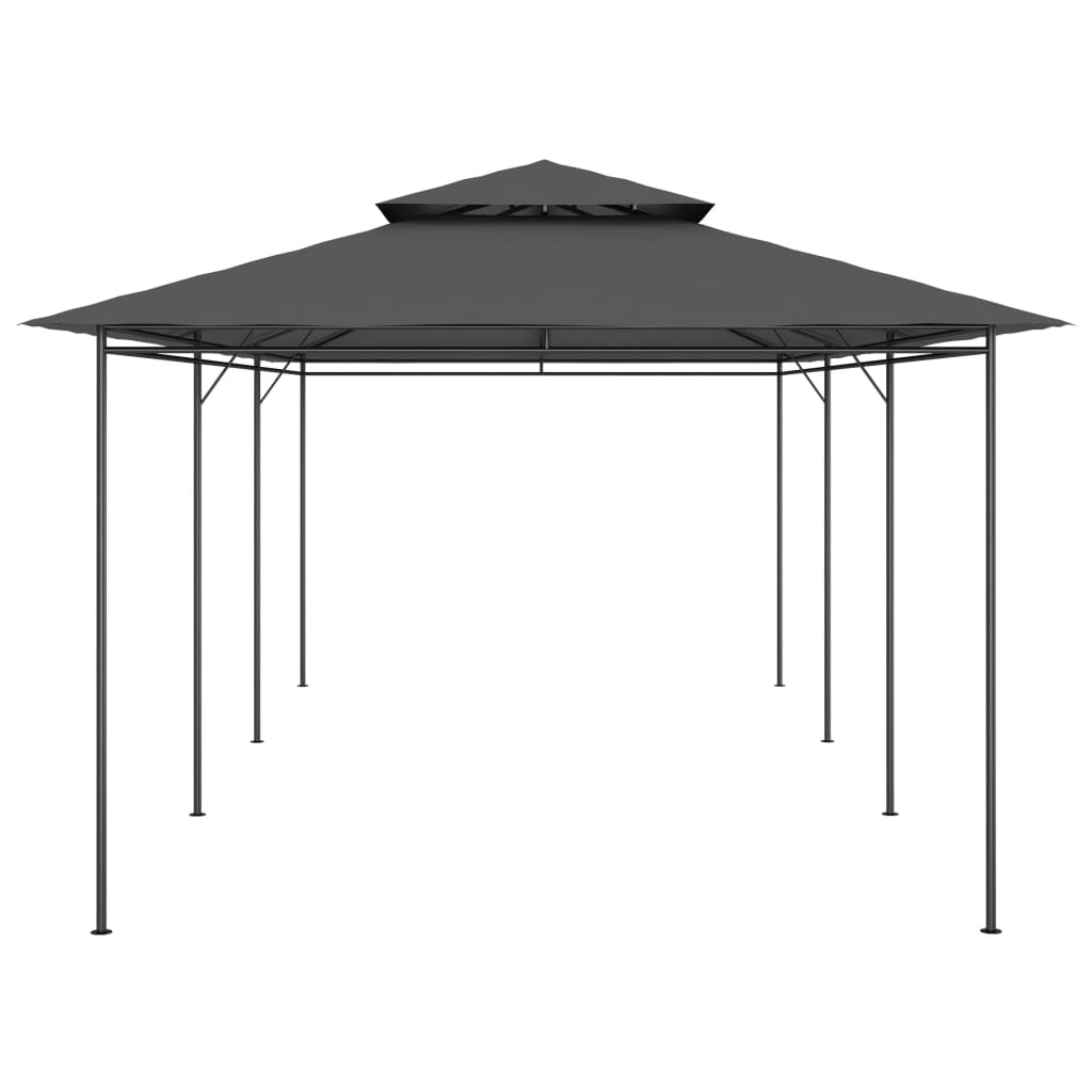 vidaXL Gazebo 600x298x270 cm Anthracite