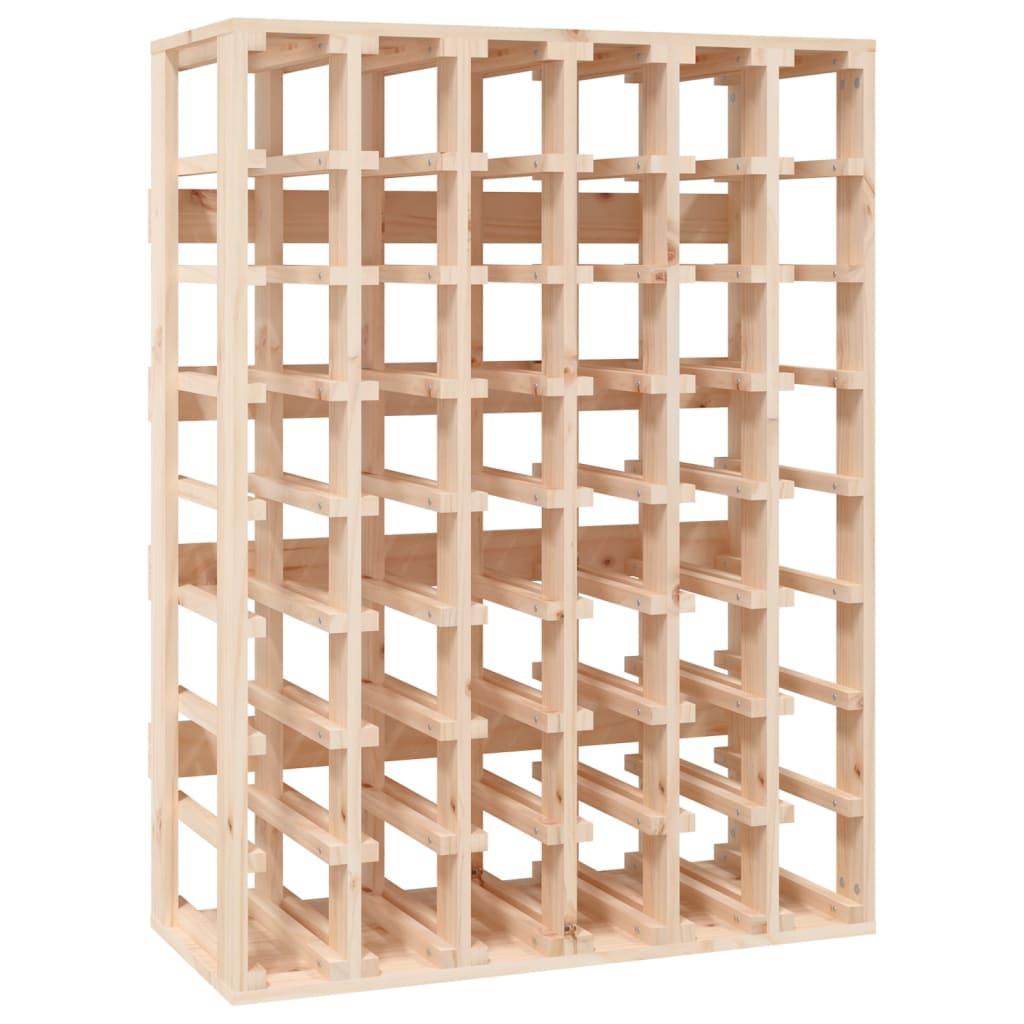 vidaXL Wine Rack 70x33x94 cm Solid Wood Pine