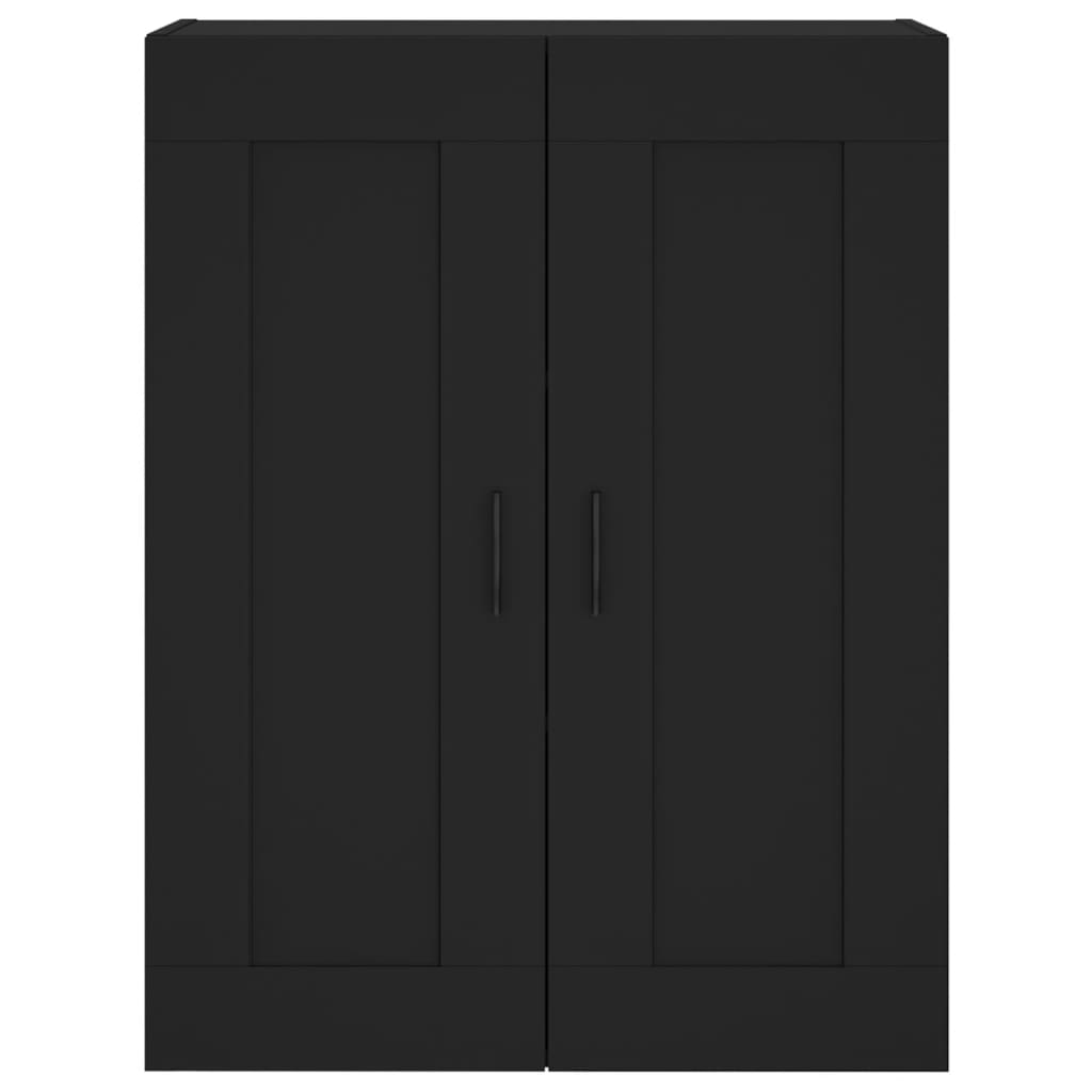 vidaXL Highboard Black 69.5x34x180 cm Engineered Wood