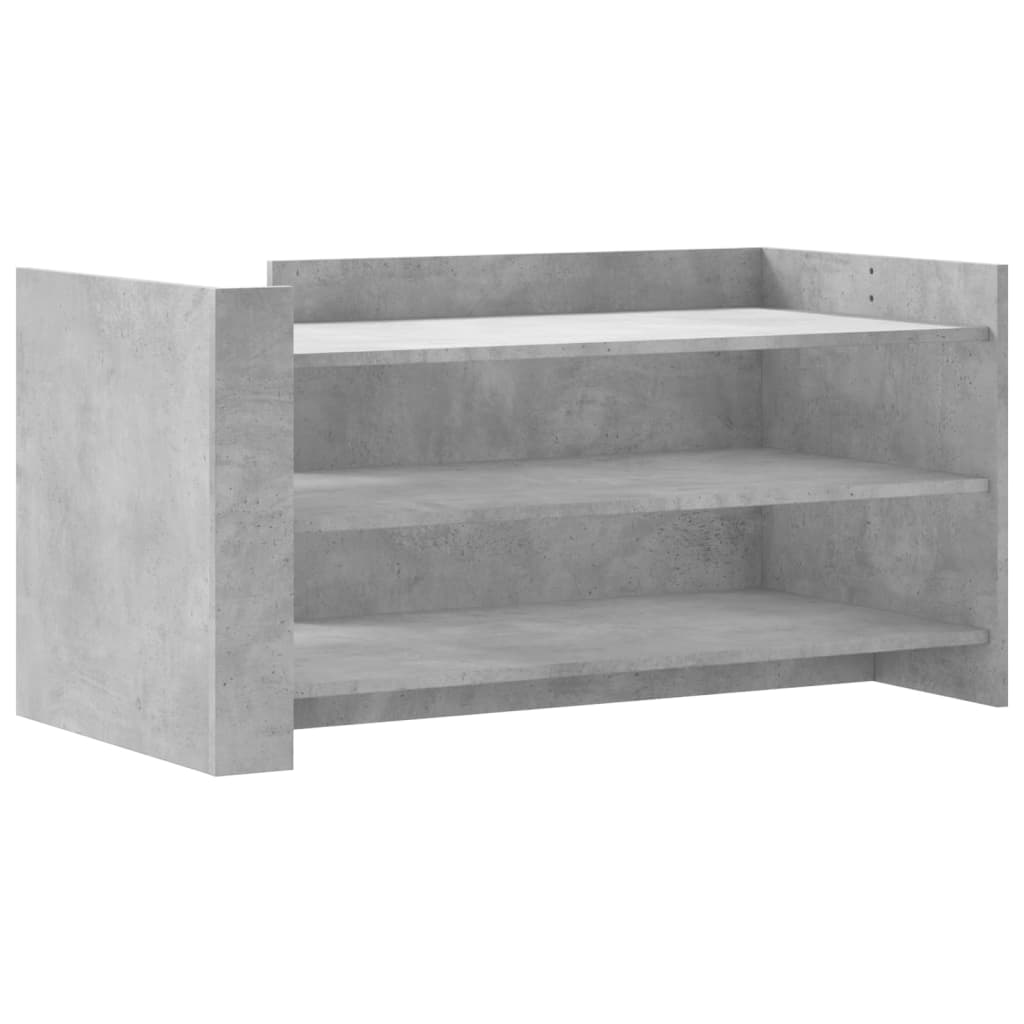 vidaXL Coffee Table Concrete Grey 100x50x50 cm Engineered Wood