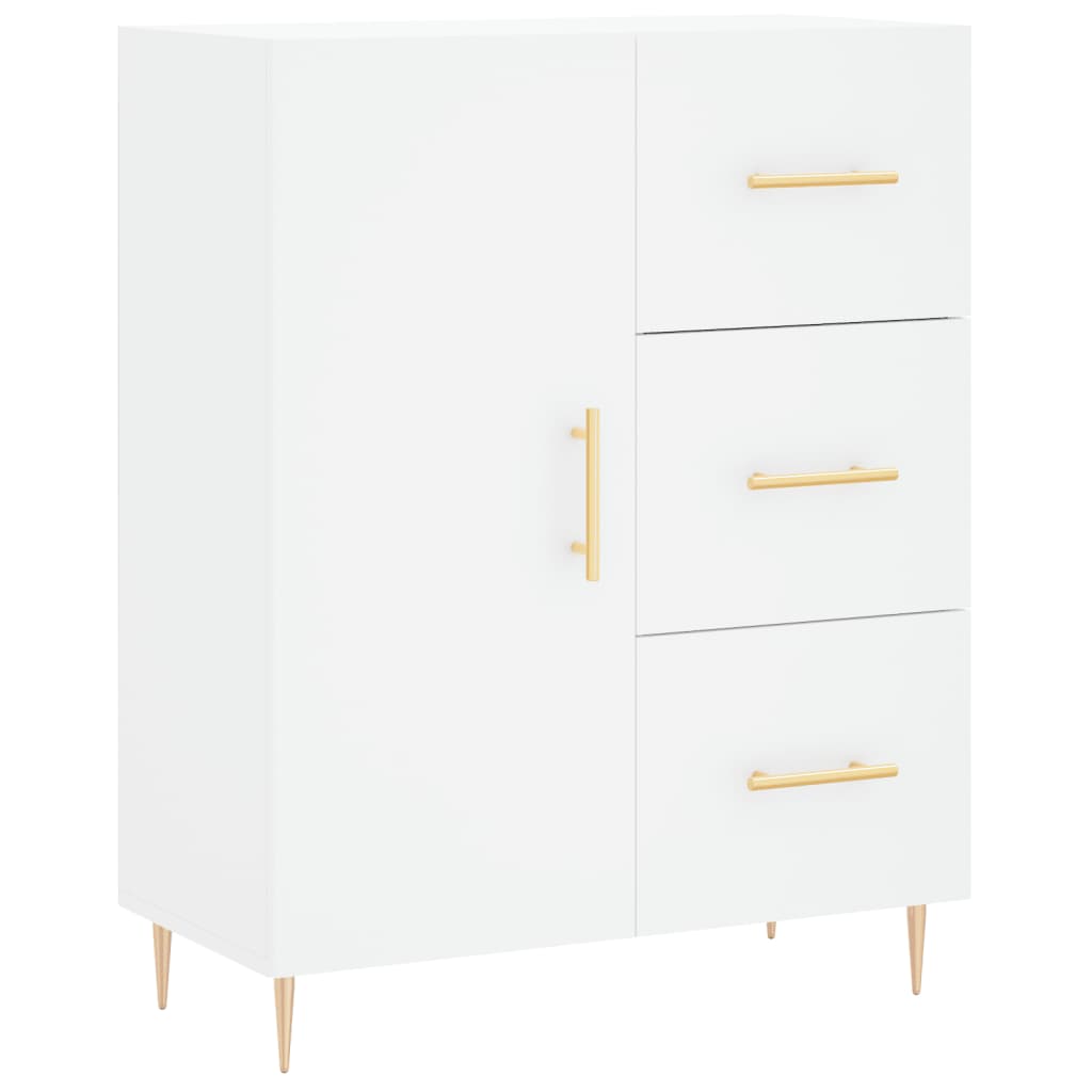 vidaXL Sideboard White 69.5x34x90 cm Engineered Wood