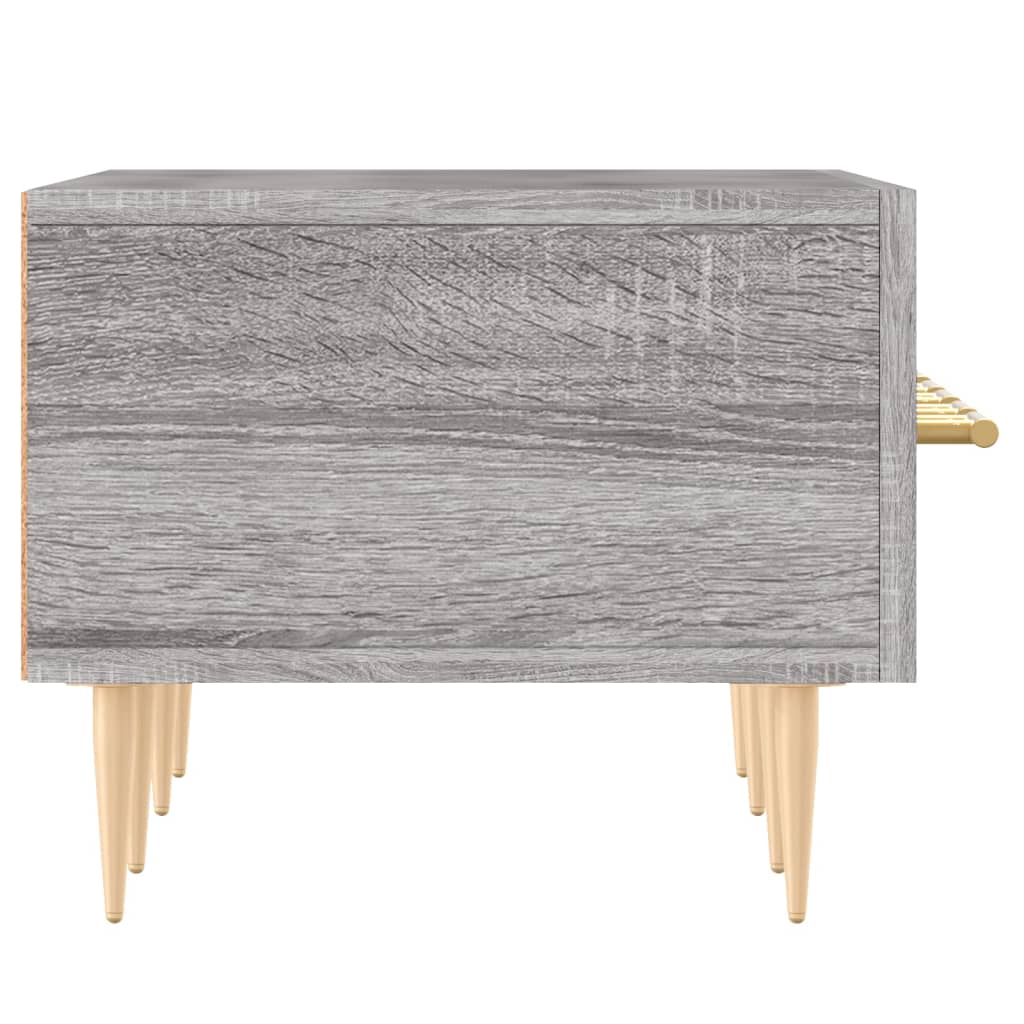 vidaXL TV Cabinet Grey Sonoma 150x36x30 cm Engineered Wood