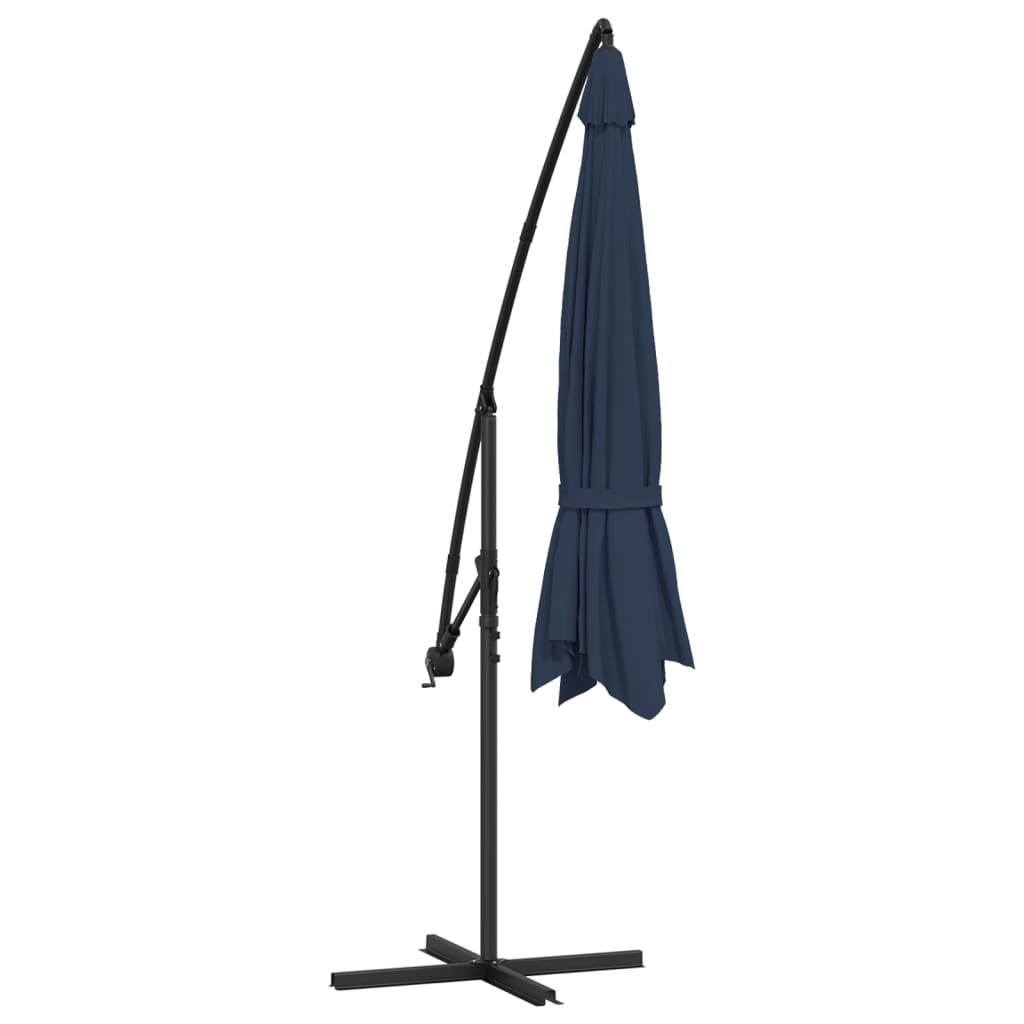 vidaXL Cantilever Garden Parasol 3.5 m Blue