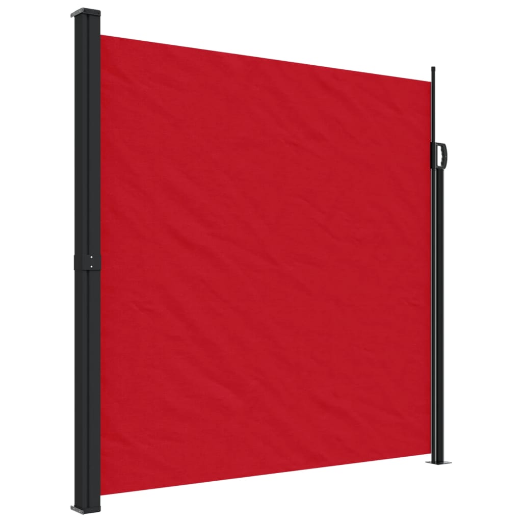 vidaXL Retractable Side Awning Red 200x300 cm