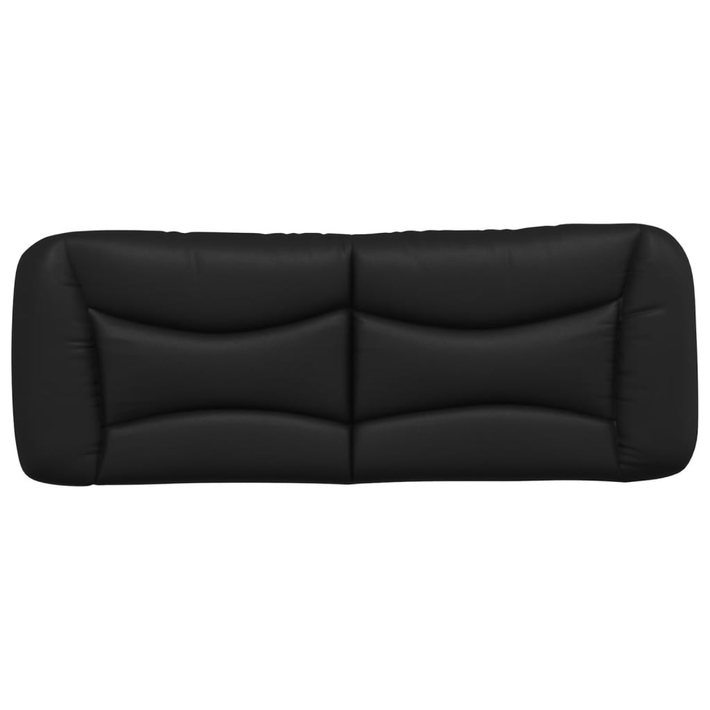 vidaXL Headboard Cushion Black 135 cm Faux Leather