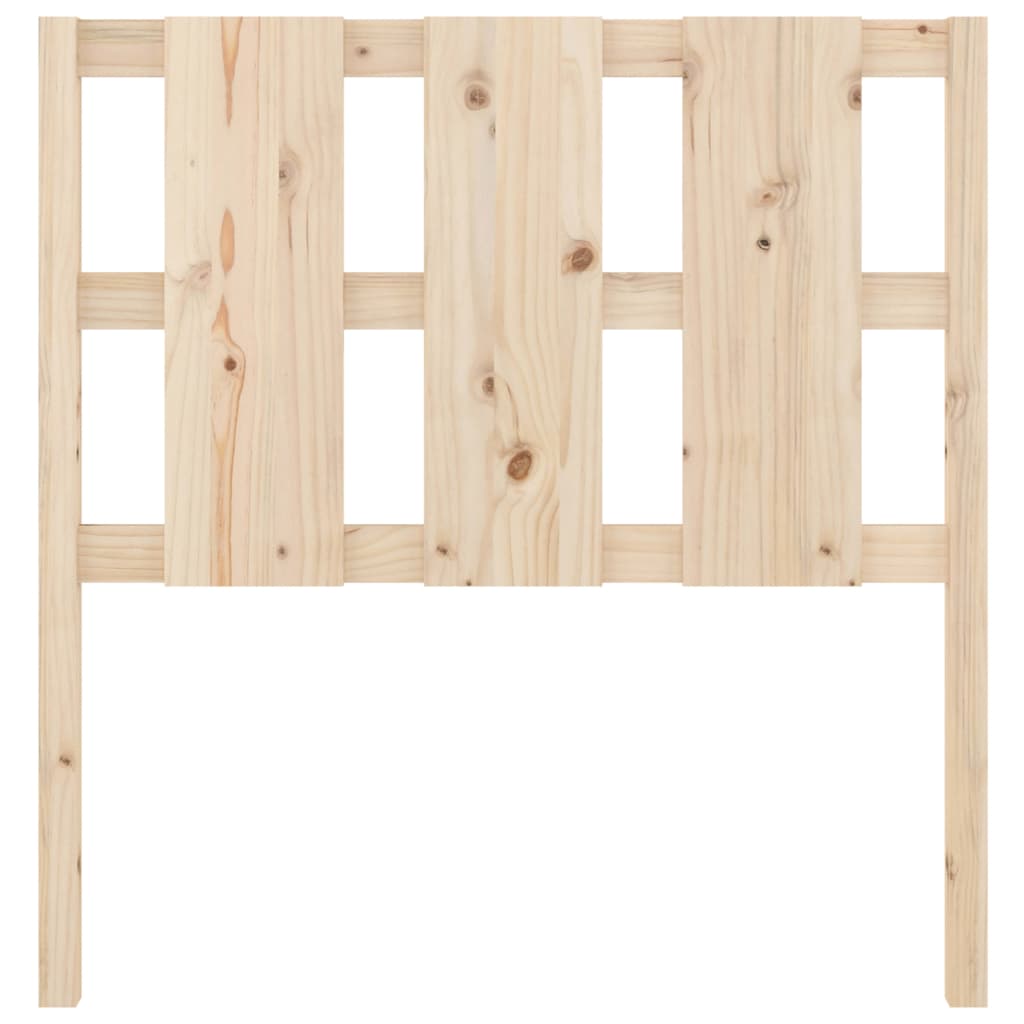 vidaXL Bed Headboard 105.5x4x100 cm Solid Wood Pine