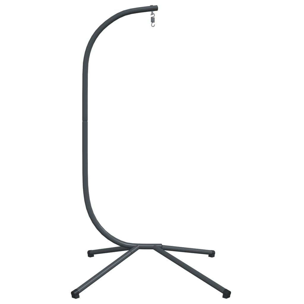 vidaXL Hanging Egg Chair Stand Anthracite Steel