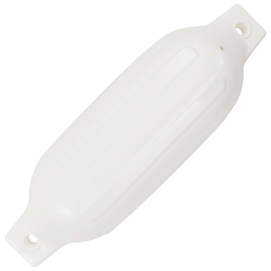 vidaXL Boat Bumper 4 pcs White 41x11.5 cm PVC