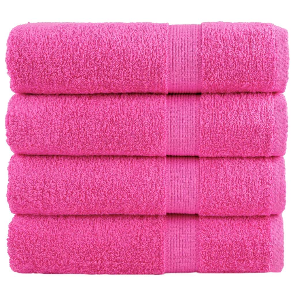 vidaXL Premium Bath Towels SOLUND 4 pcs 100x150 cm 600 gsm