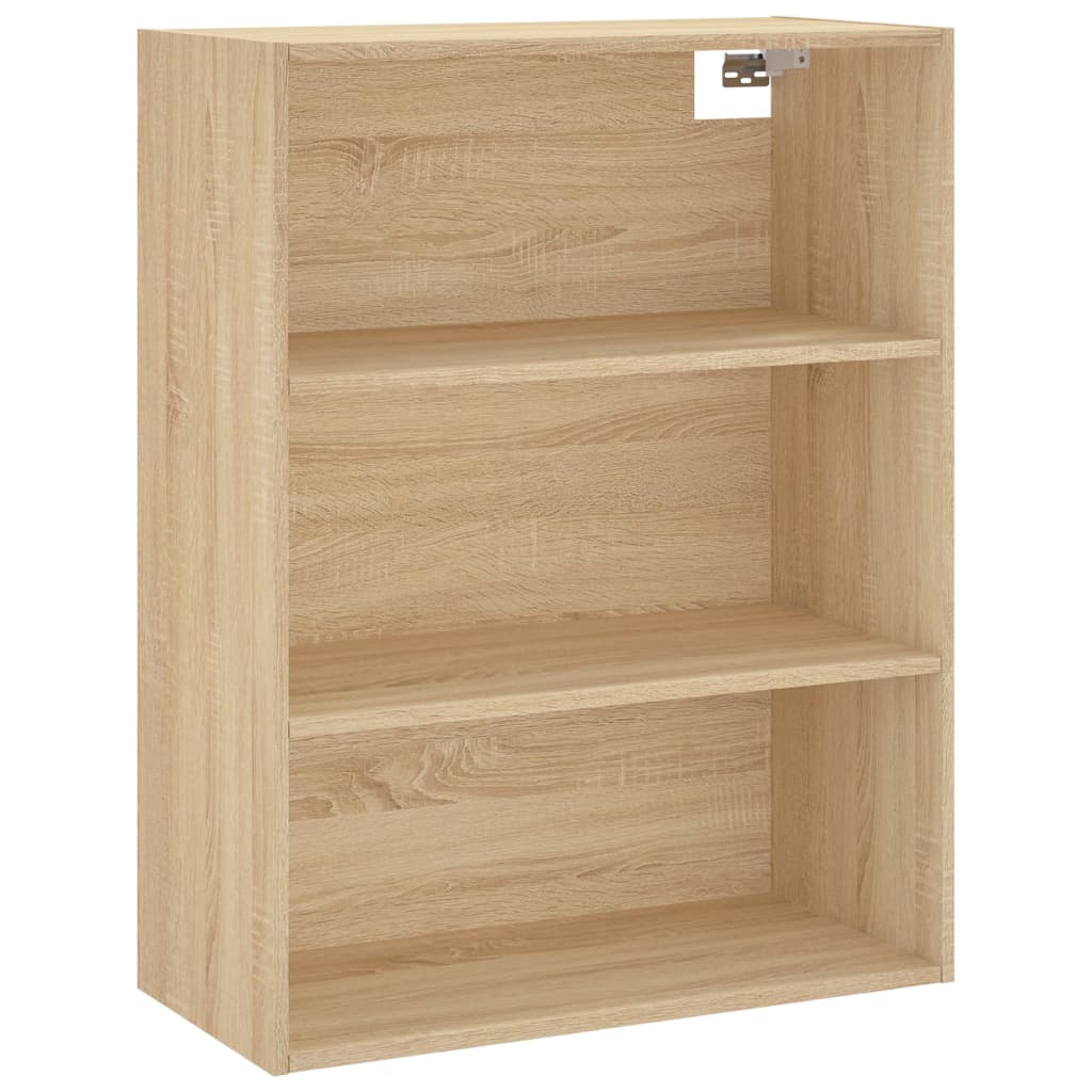 vidaXL Highboard Sonoma Oak 69.5x34x180 cm Engineered Wood