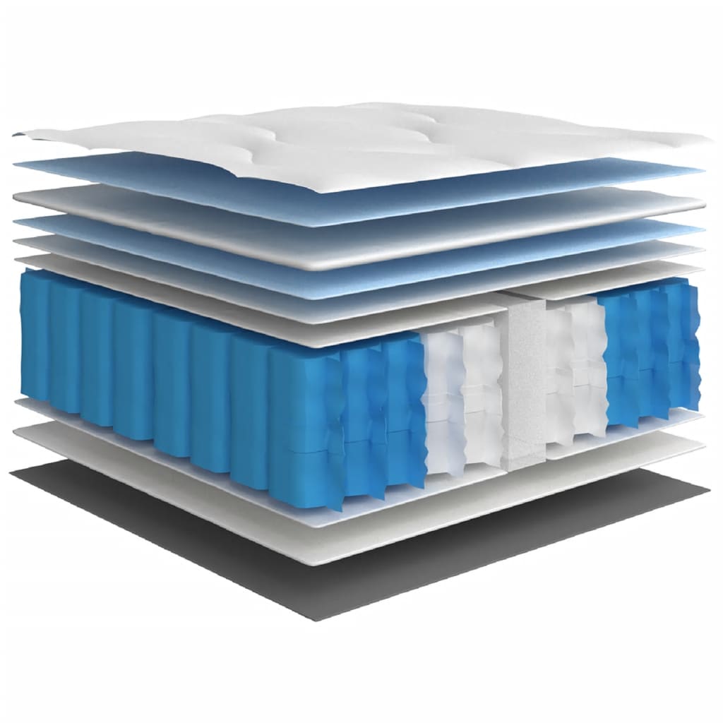 vidaXL Pocket Spring Mattress Medium Firm 80x200 cm