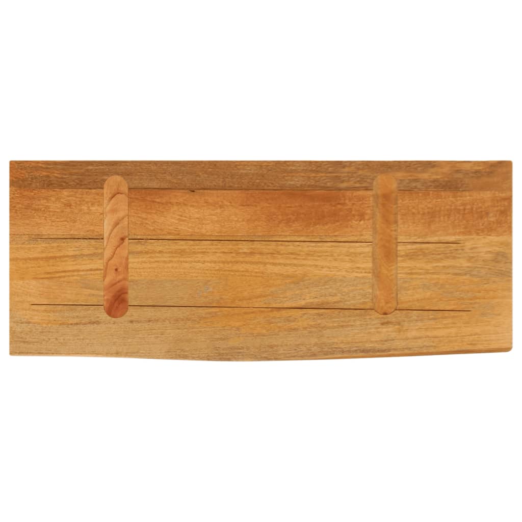 vidaXL Table Top Live Edge 80x40x2.5 cm Solid Wood Mango