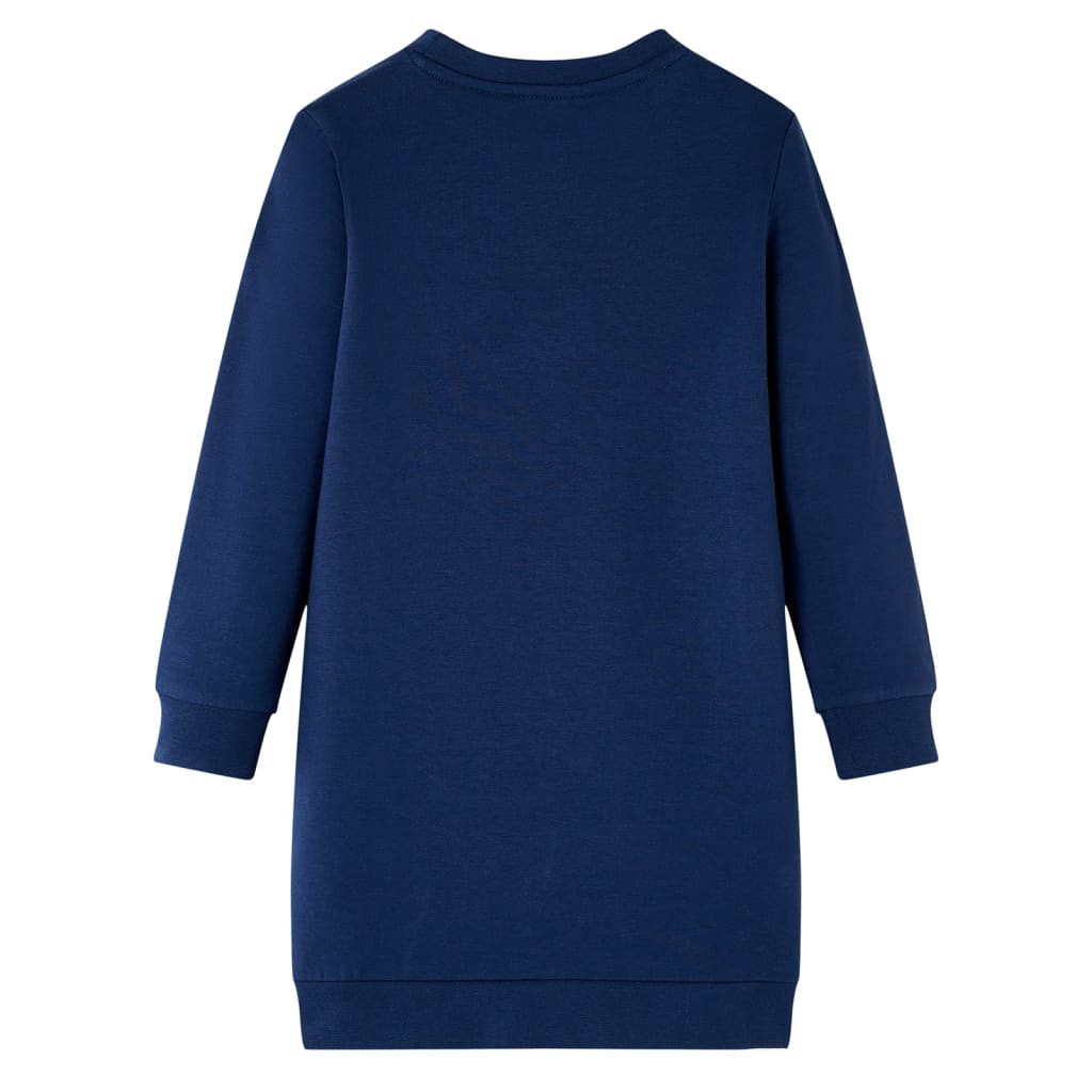 Kids' Sweatshirt Dress Navy 104