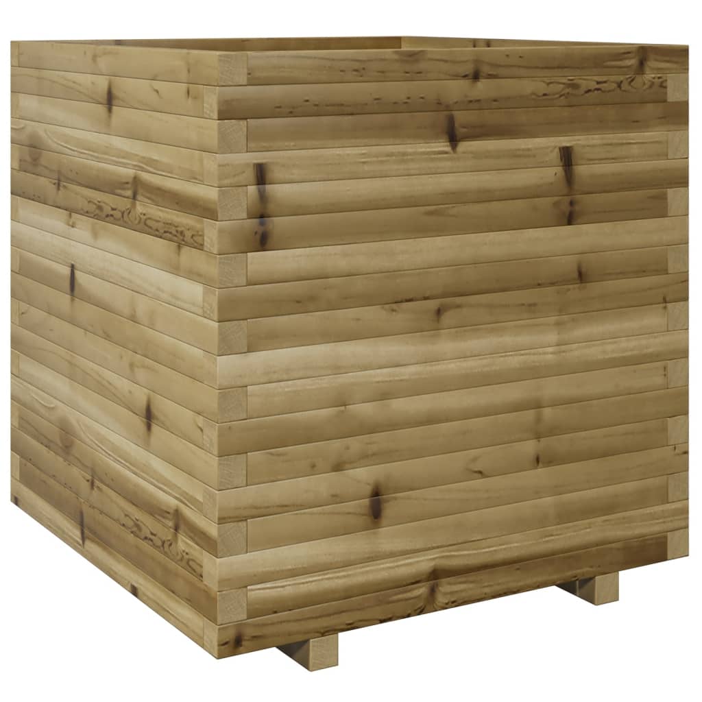 vidaXL Garden Planter 70x70x72.5 cm Impregnated Wood Pine