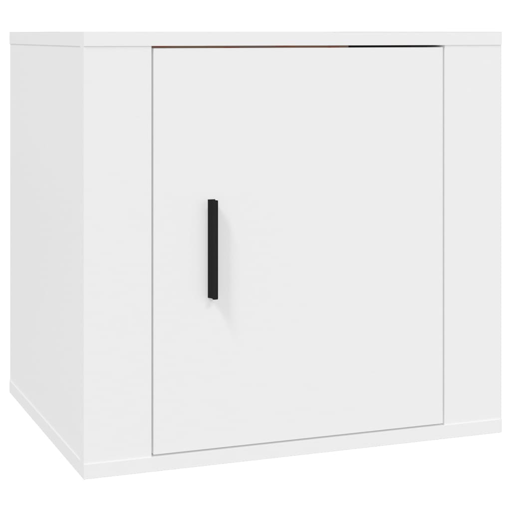 vidaXL Bedside Cabinet White 50x39x47 cm