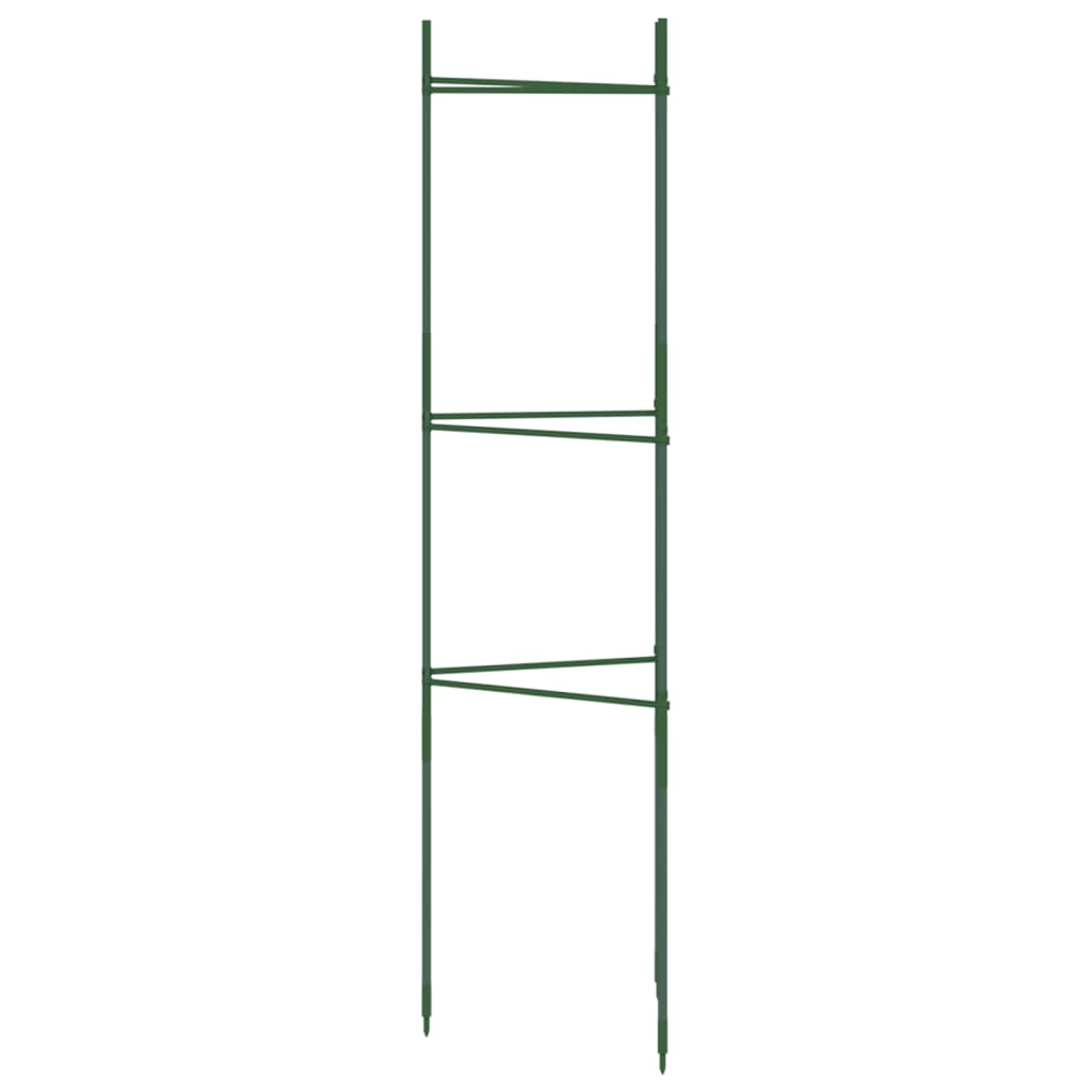 vidaXL Tomato Cage 2 pcs 116 cm Steel and PP