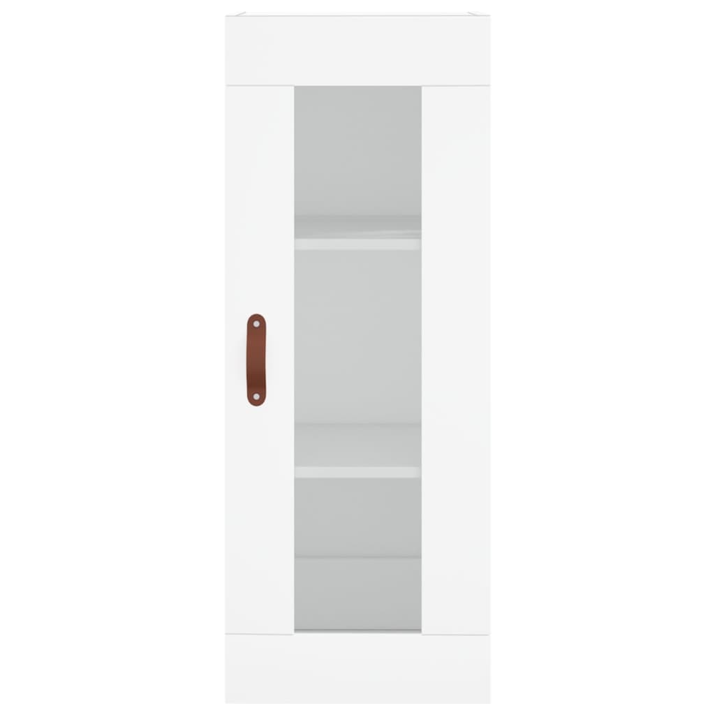 vidaXL Highboard White 34.5x34x180 cm Engineered Wood