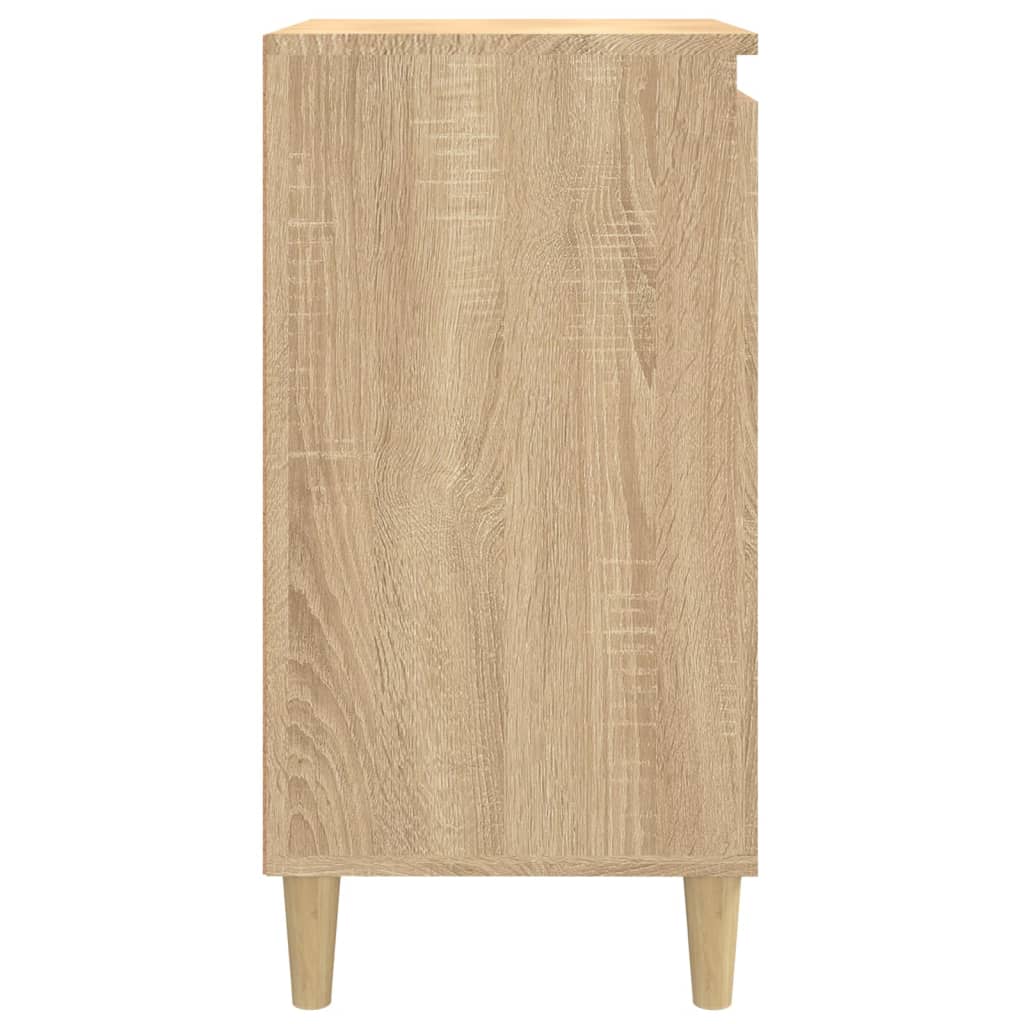 vidaXL Bedside Cabinets 2 pcs Sonoma Oak 40x35x70 cm Engineered Wood