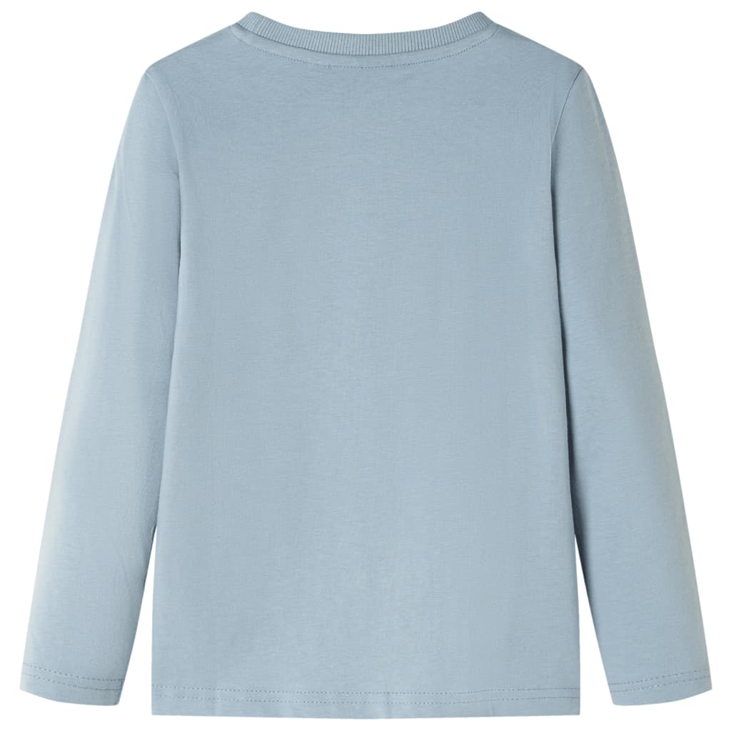 Kids' T-shirt with Long Sleeves Light Blue 140