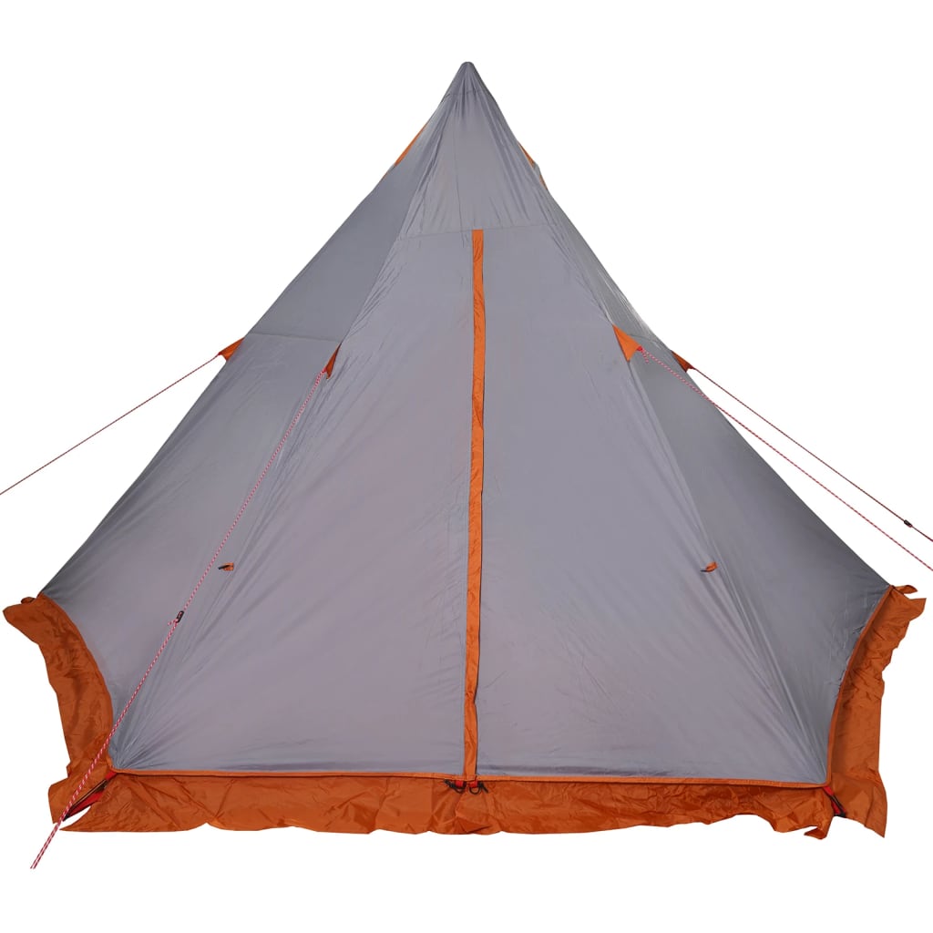 vidaXL Family Tent Tipi 6-Person Grey Waterproof