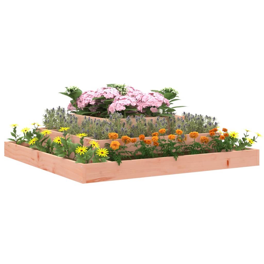 vidaXL Planter 110x110x27 cm Solid Wood Douglas