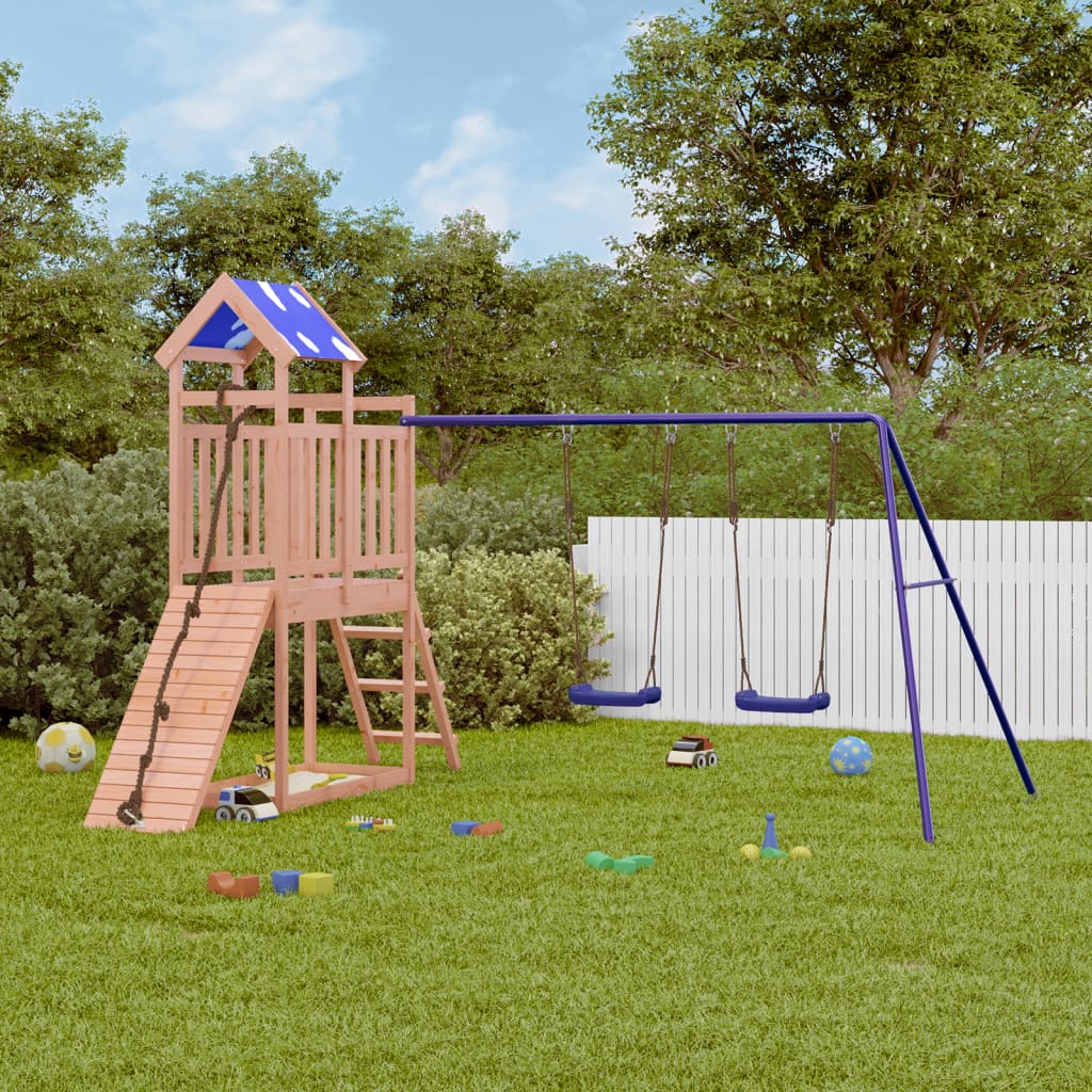 vidaXL Outdoor Playset Solid Wood Douglas