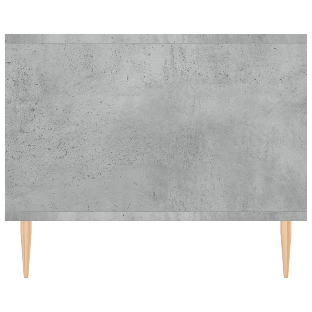 vidaXL Coffee Table Concrete Grey 102x50x40 cm Engineered Wood