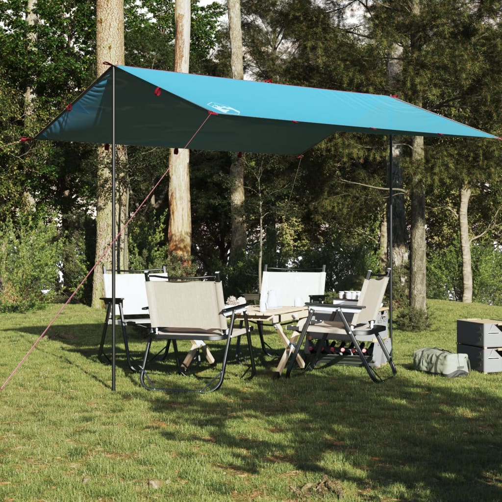 vidaXL Camping Tarp Blue 360x294 cm Waterproof