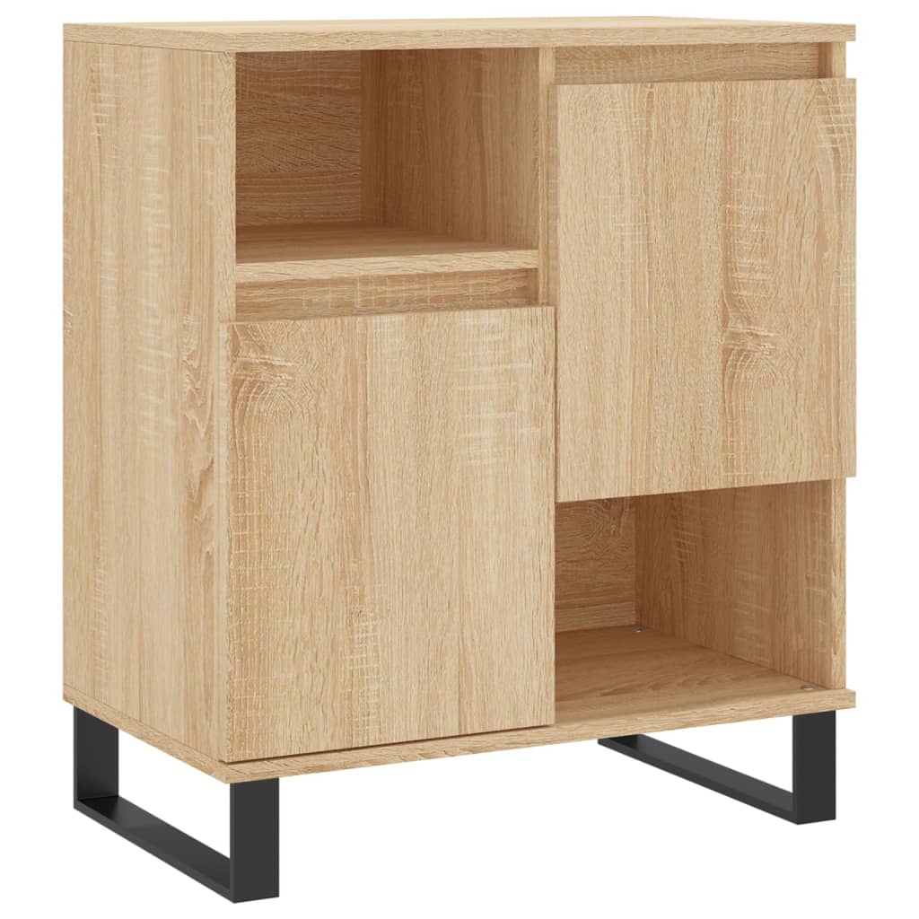 vidaXL Sideboards 3 pcs Sonoma Oak Engineered Wood