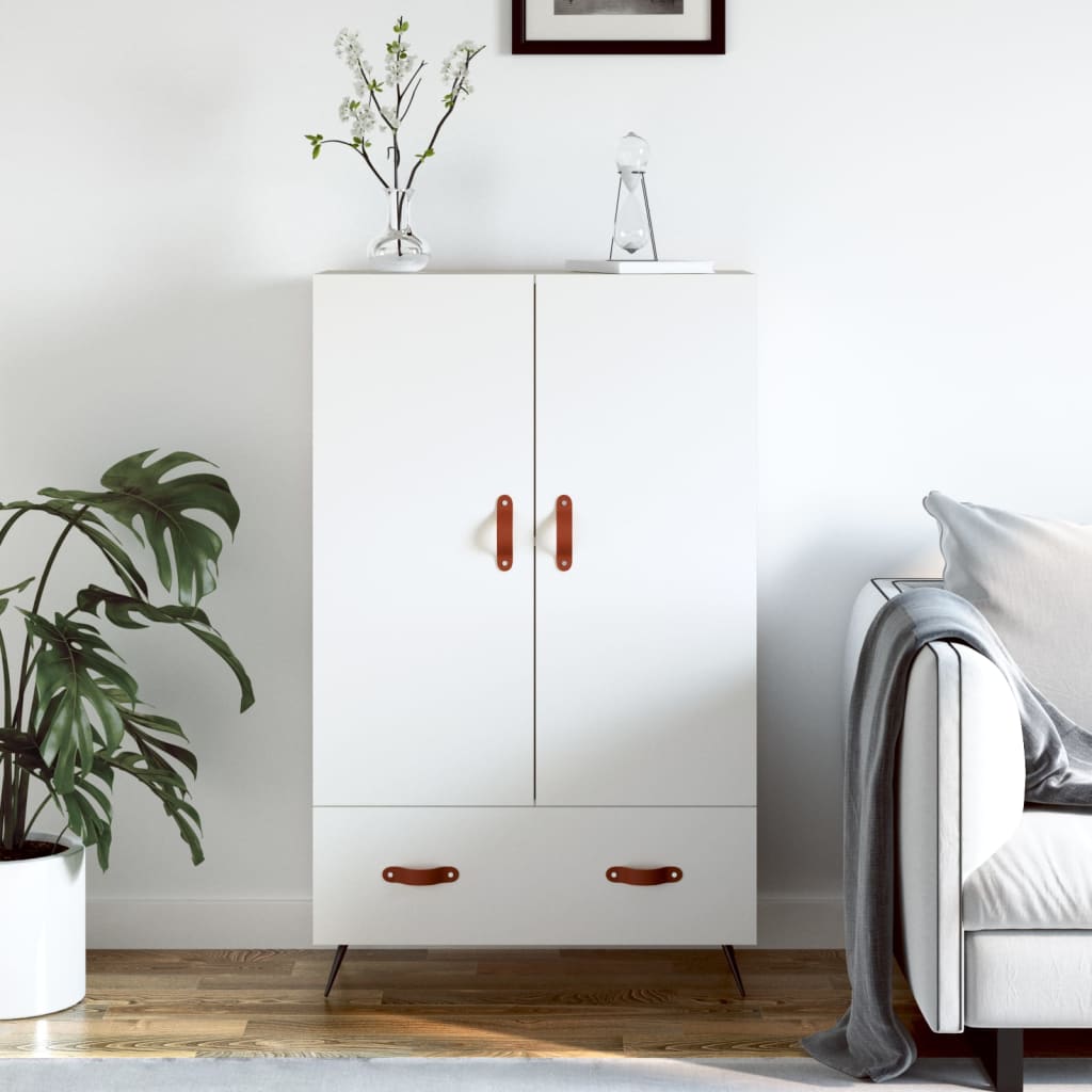 vidaXL Highboard White 69.5x31x115 cm Engineered Wood