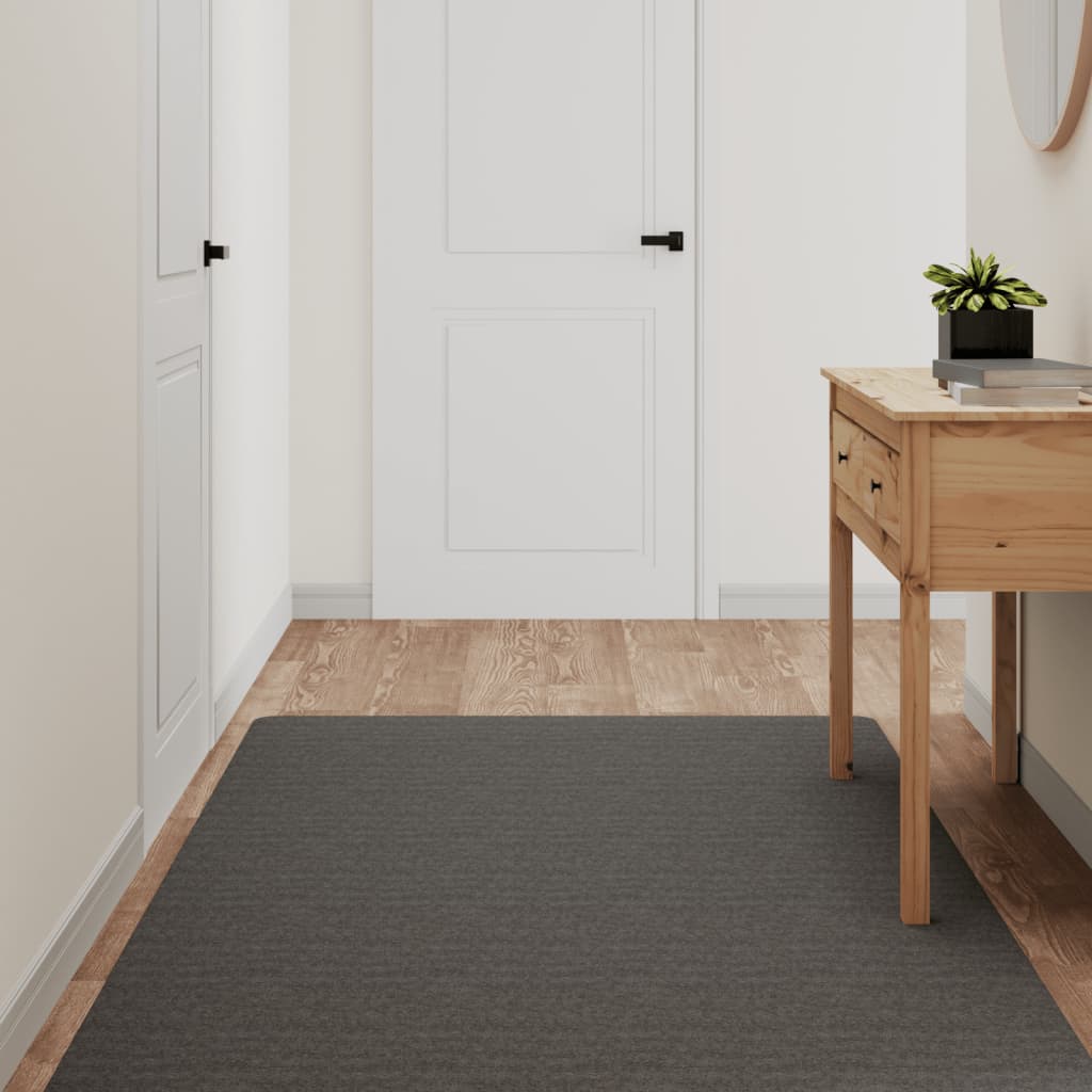 vidaXL Carpet Runner Anthracite 100x180 cm