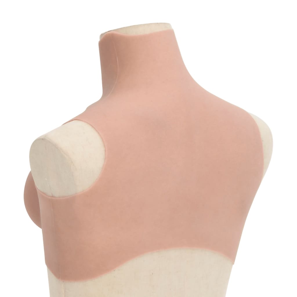 vidaXL Silicone Breastplate Natural B Cup