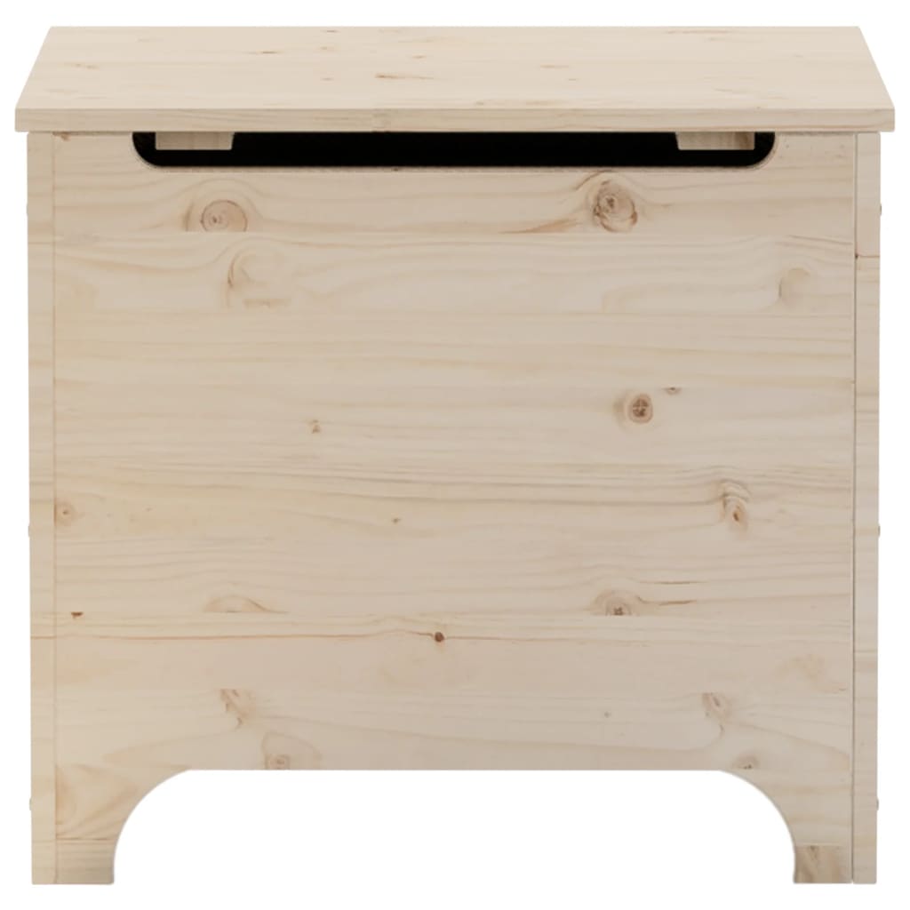 vidaXL Storage Box with Lid RANA 60x49x54 cm Solid Wood Pine