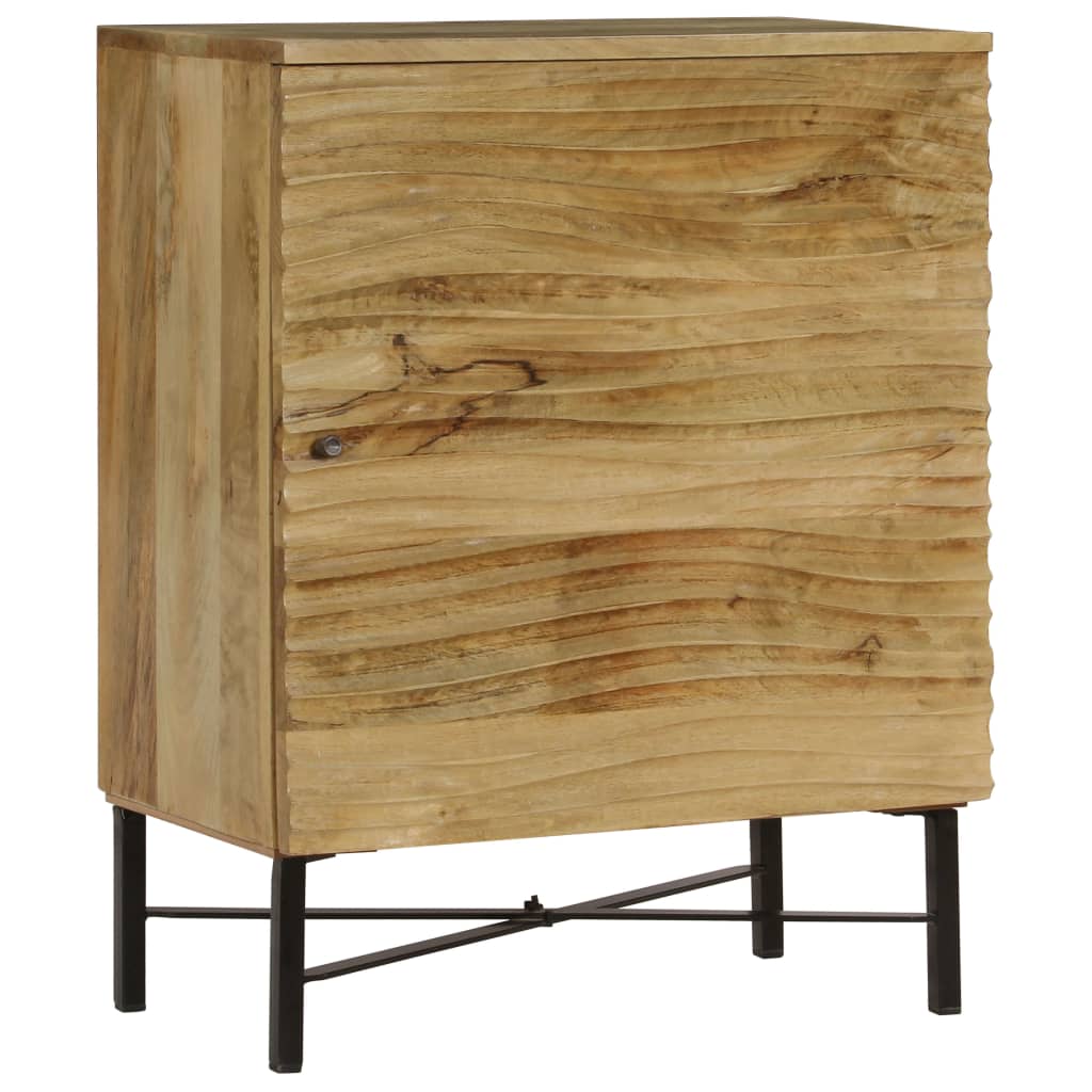 vidaXL Sideboard Solid Mango Wood 60x35x75 cm