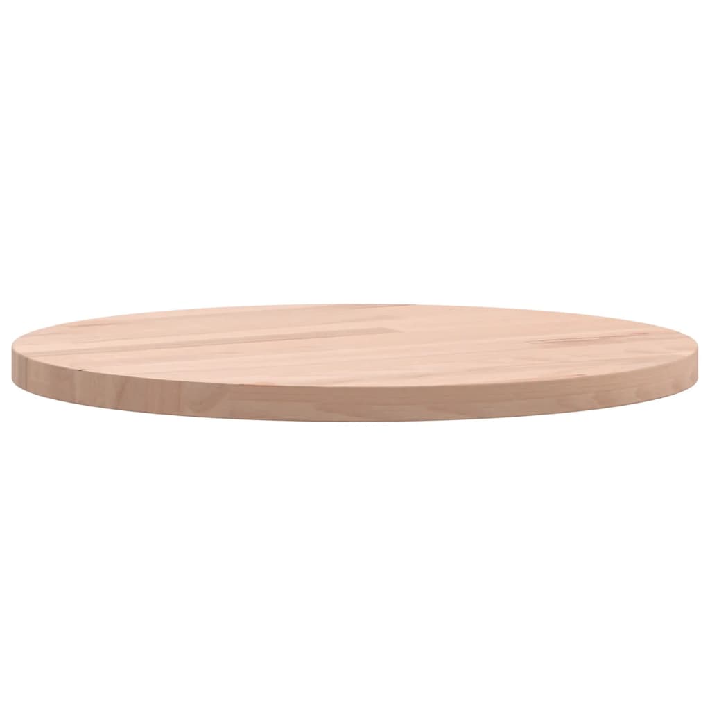 vidaXL Table Top Ø30x1.5 cm Round Solid Wood Beech