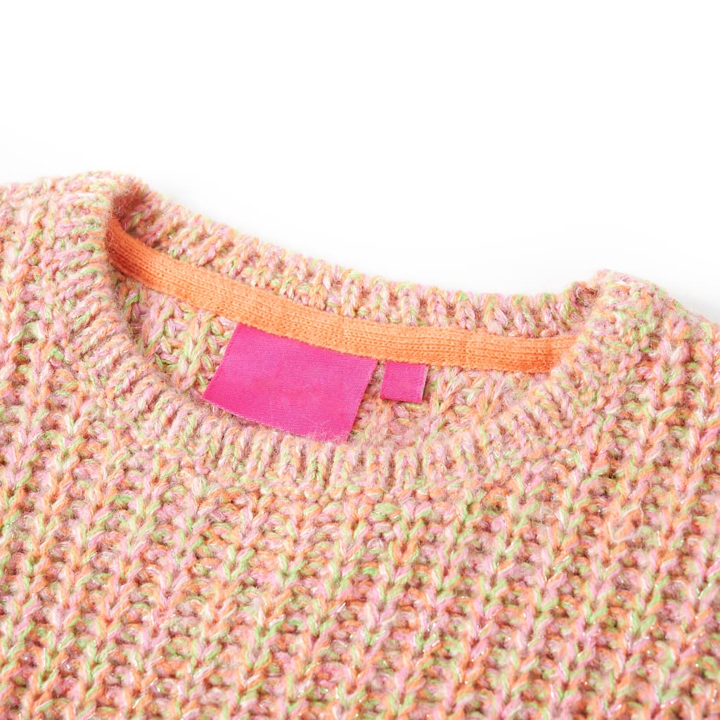 Kids' Sweater Knitted Soft Pink 140