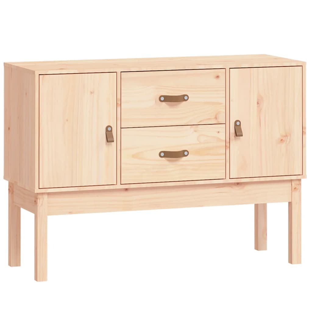 vidaXL Sideboard 110x40x78 cm Solid Wood Pine