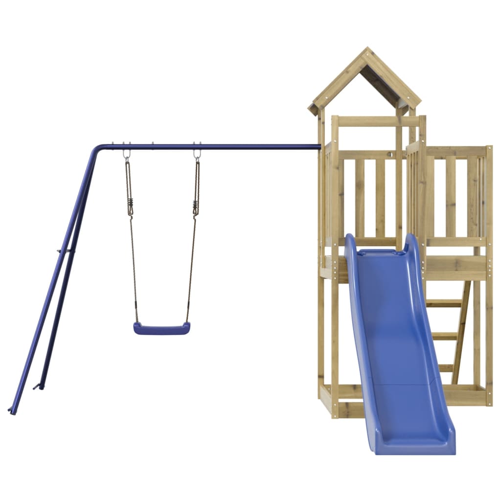 vidaXL Outdoor Playset Impregnated Wood Pine