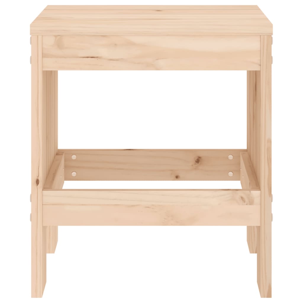 vidaXL Garden Stools 2 pcs 40x36x45 cm Solid Wood Pine