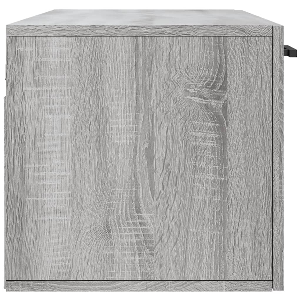 vidaXL Wall Cabinet Grey Sonoma 100x36.5x35 cm Engineered Wood